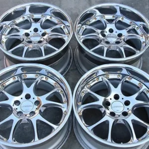 SSR Agle Strusse Wheels | “18×9.5 ET +18 & +22 – Chrome